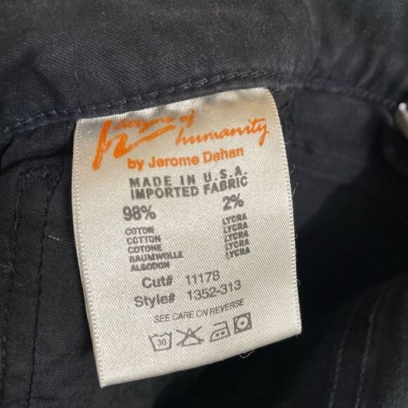 Citizens of Humanity Blue Black Skinny Jeans, Size 27 - Picture 10 of 11